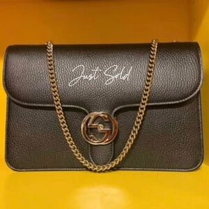Gucci Interlocking G Leather Bag